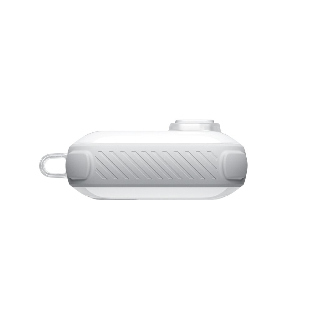 AirPods Pro 3 AmazingThing Titan Pro Mag Clear dėklas – baltas 3 AirPods Pro 3 AmazingThing Titan Pro Mag Clear dėklas – baltas 3