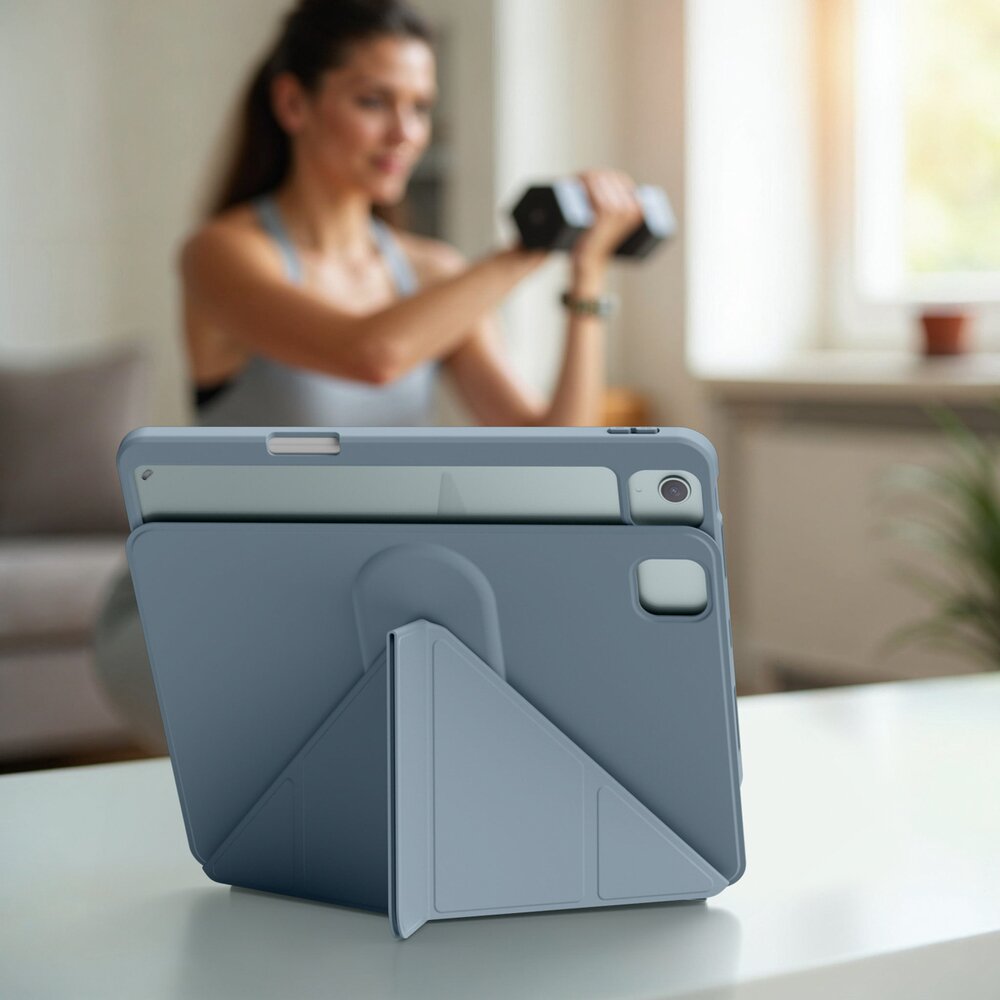 iPad 11" 2025 AmazingThing Titan Pro Mag dėklas – mėlynas 5
