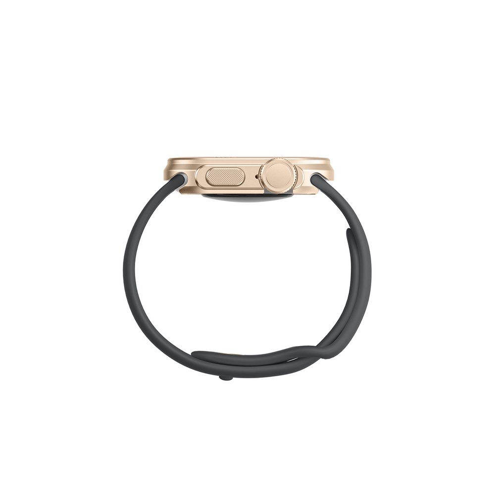 Apple Watch 11 46 mm AmazingThing Titan Pro Metal aliuminio dėklas – auksinis 1 Apple Watch 11 46 mm AmazingThing Titan Pro Metal aliuminio dėklas – auksinis 1