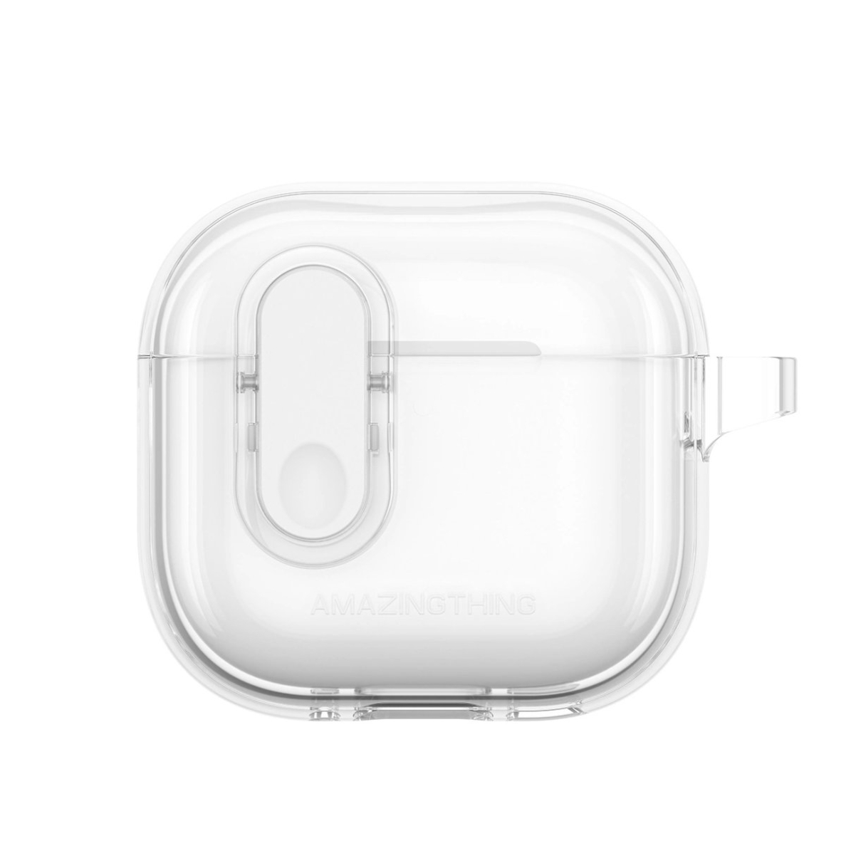 AirPods 4 AmazingThing Minimal dėklas - skaidrus 1