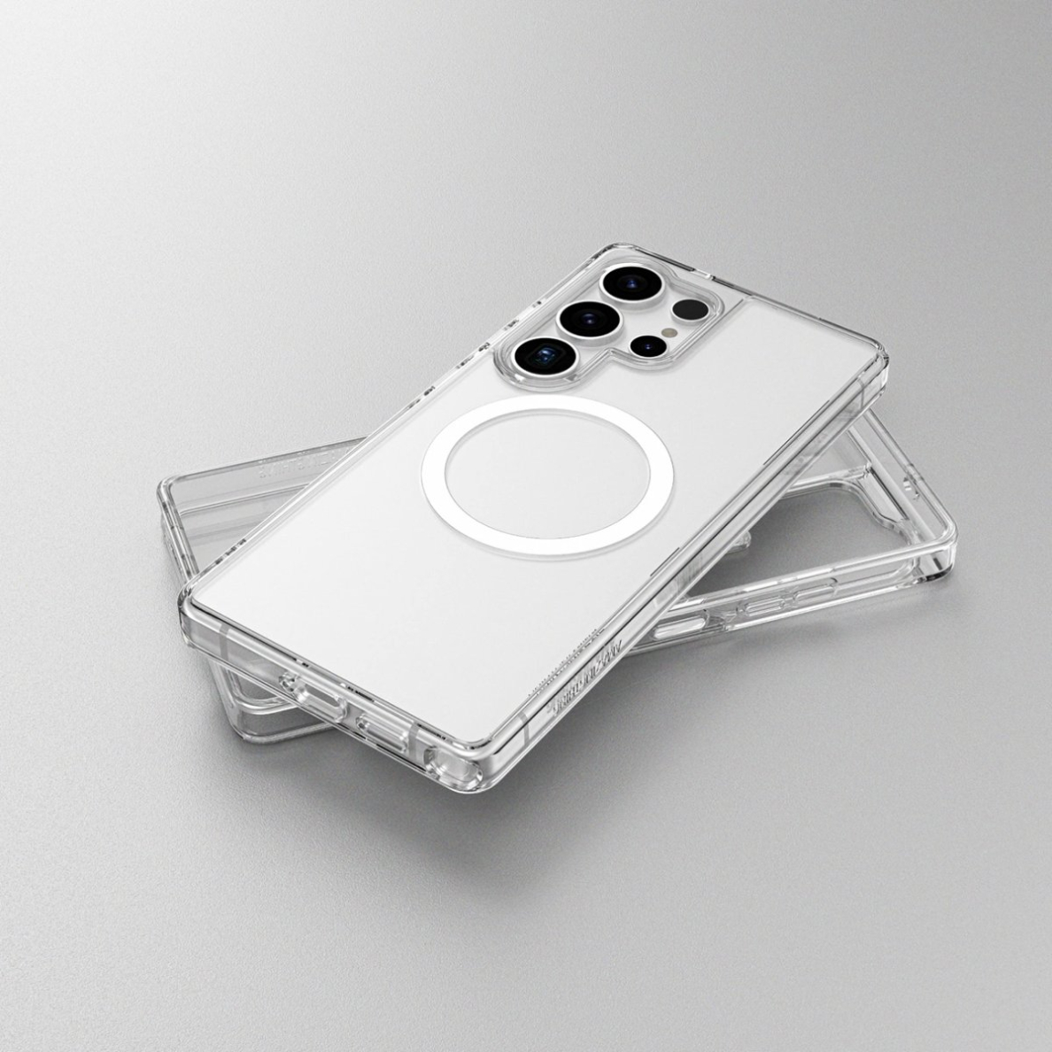 Samsung Galaxy S25 AmazingThing Minimal Mag dėklas su magnetiniu žiedu - permatomas 4 Samsung Galaxy S25 AmazingThing Minimal Mag dėklas su magnetiniu žiedu - permatomas 4