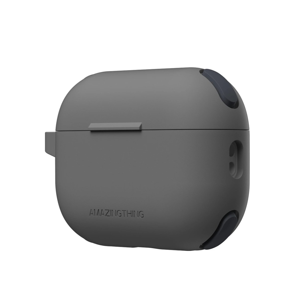 AirPods Pro 2 AmazingThing Omni silikoninis dėklas - juodas 2 AirPods Pro 2 AmazingThing Omni silikoninis dėklas - juodas 2