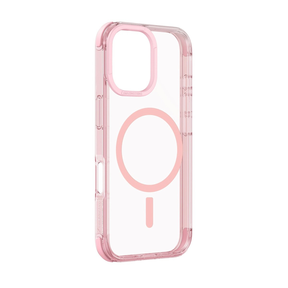 iPhone 16 AmazingThing Omni Mag dėklas - tamsiai rožinis 3