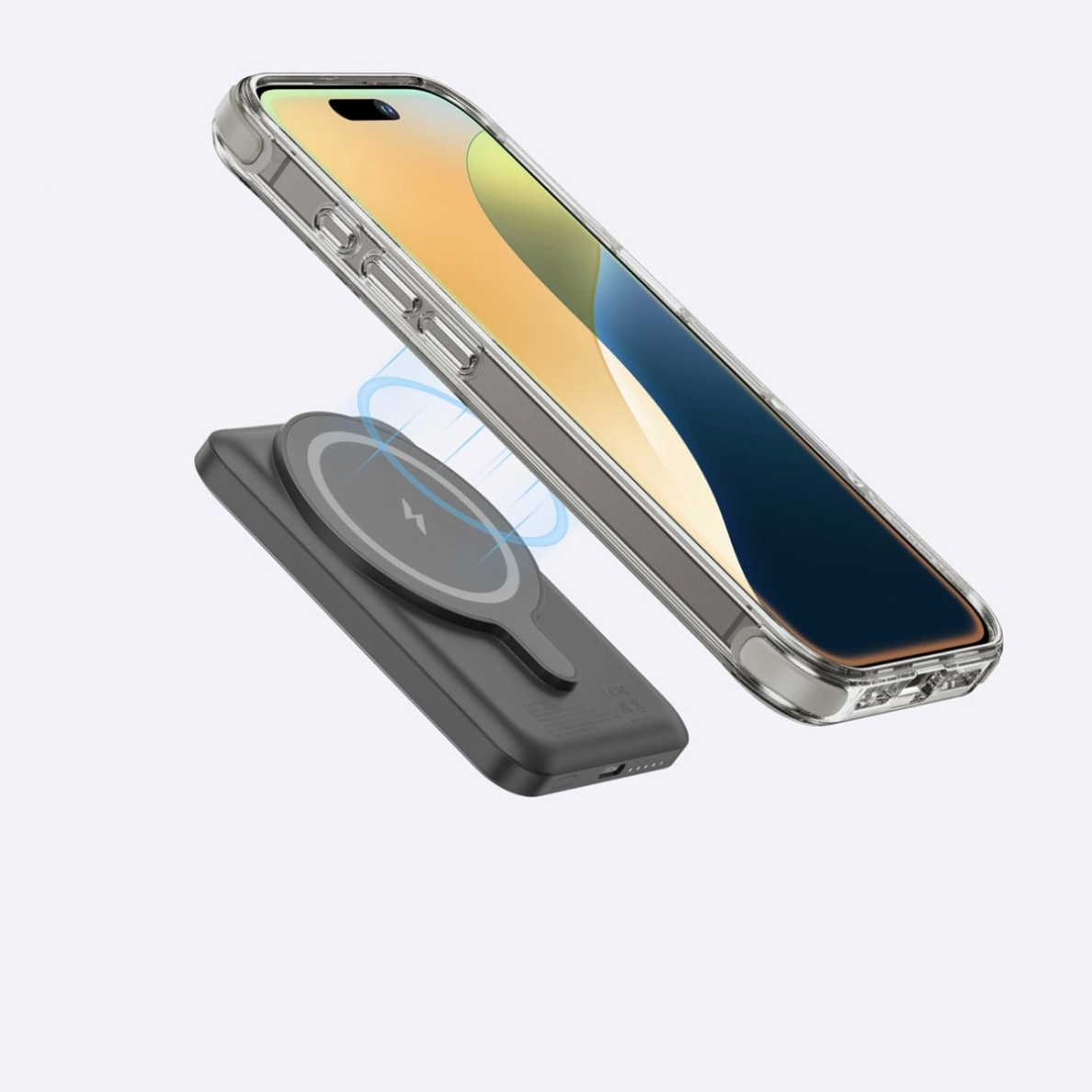 iPhone 16 Pro AmazingThing Omni Mag dėklas - pilkas 9