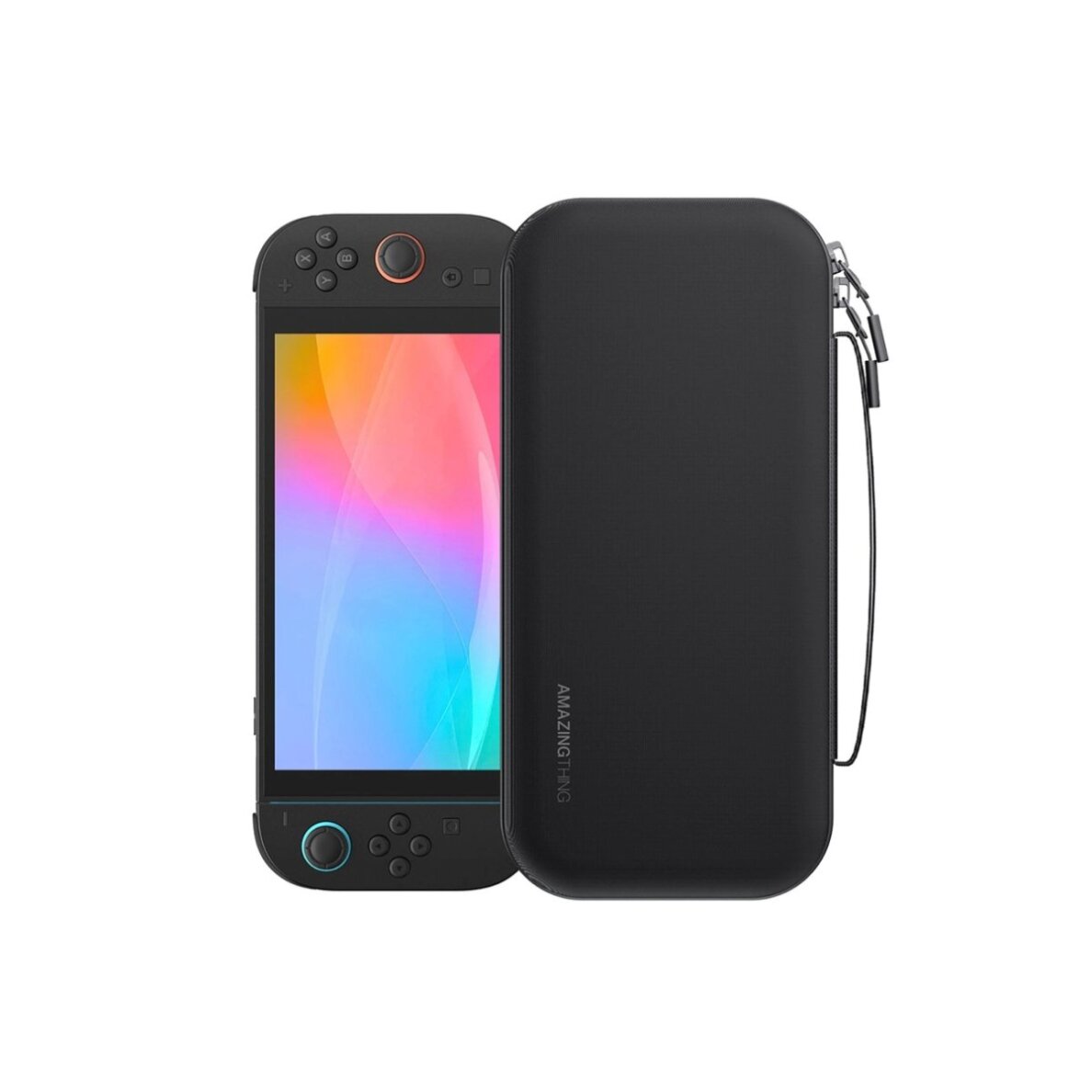 Nintendo Switch 2 dėklas AmazingThing PlayShield Pack Kit – juodas Nintendo Switch 2 dėklas AmazingThing PlayShield Pack Kit – juodas