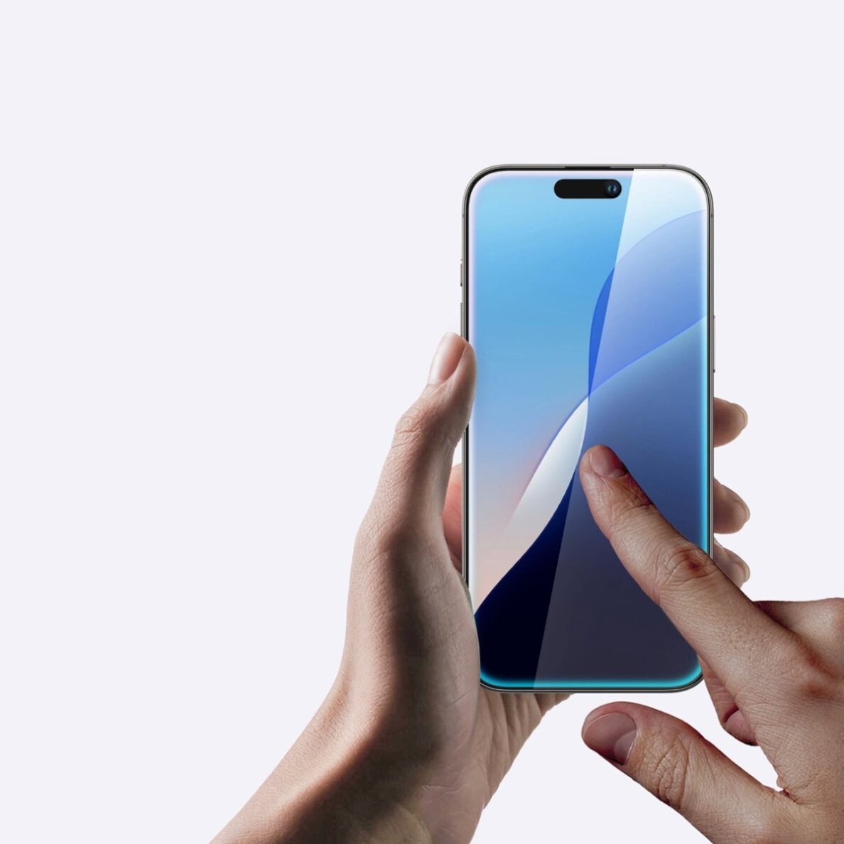 iPhone 16 Plus AmazingThing Radix Full Glass grūdintas stiklas 6