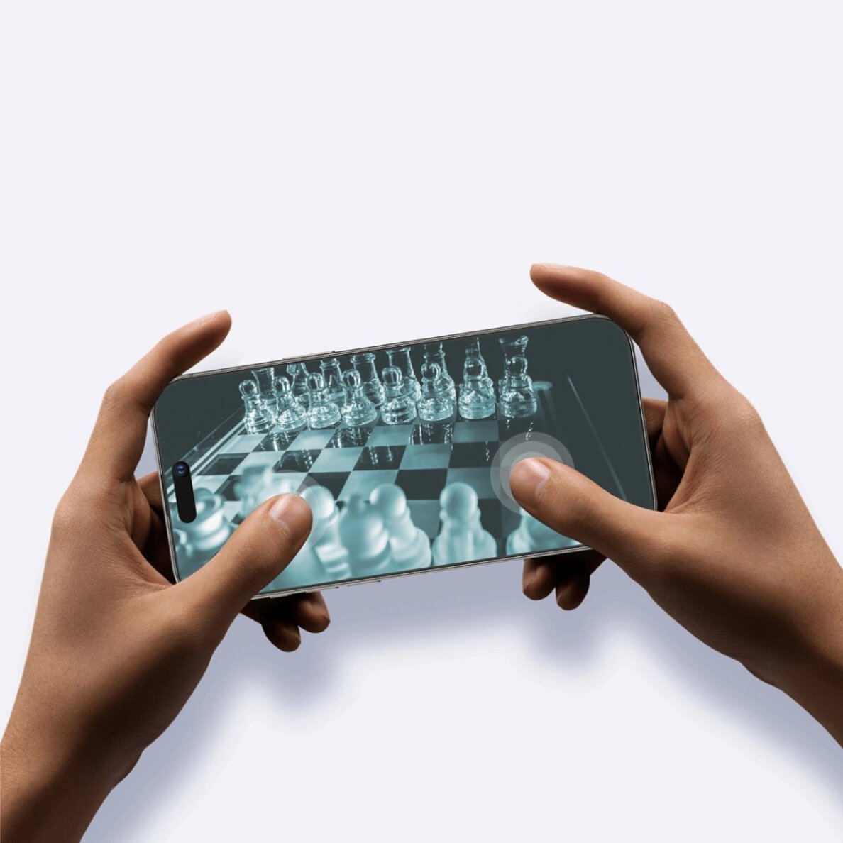 iPhone 16 Pro AmazingThing Radix Matte Glass matinis grūdintas stiklas 8 iPhone 16 Pro AmazingThing Radix Matte Glass matinis grūdintas stiklas 8