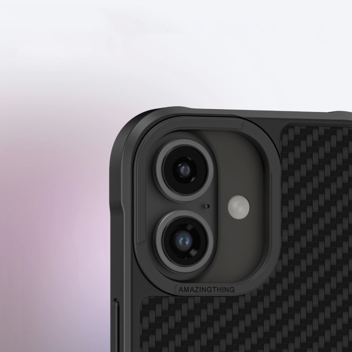 iPhone 16 Plus AmazingThing Titan Max dėklas su 1500D aramidinėmis skaidulomis - juodas 11