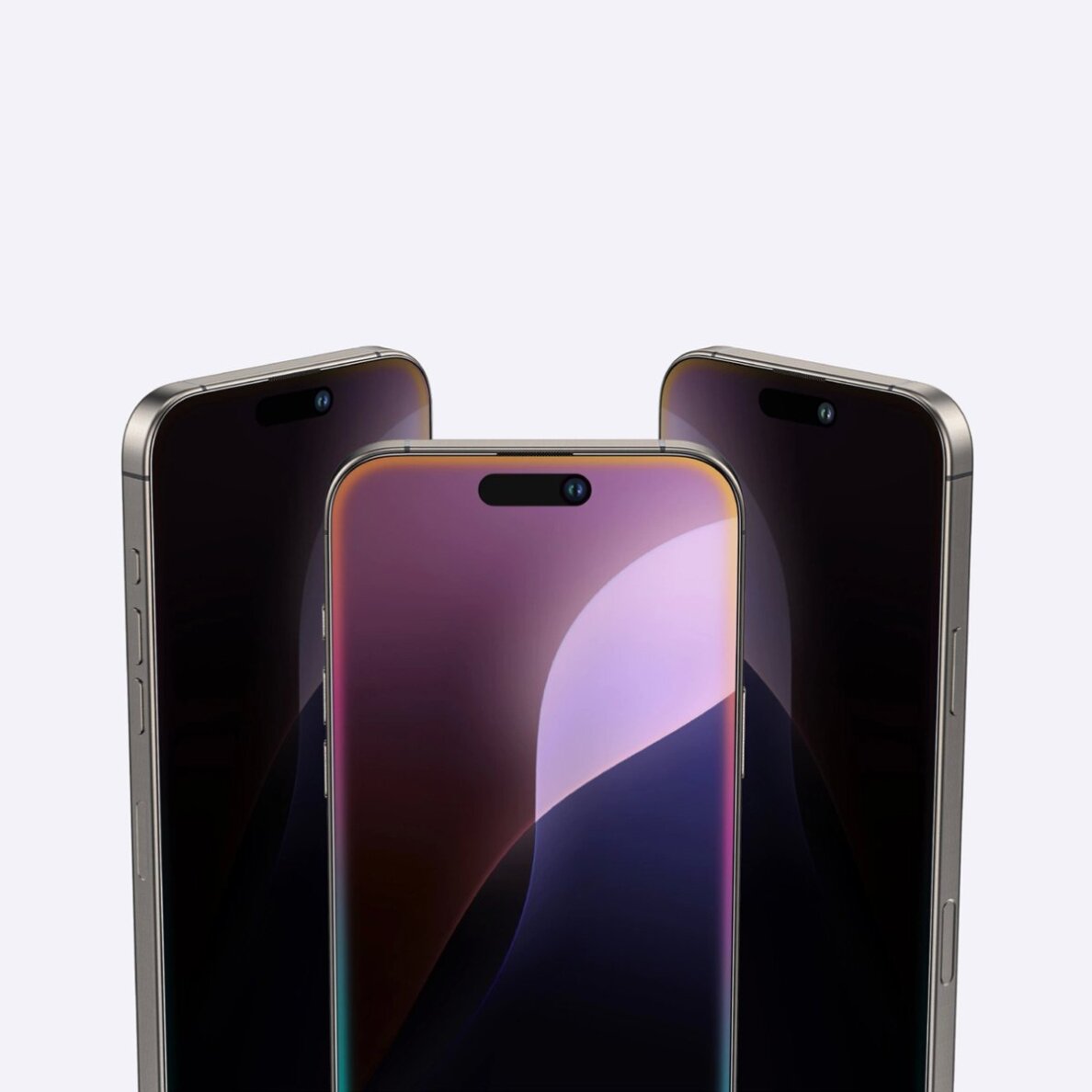 iPhone 16 AmazingThing Titan Privacy privatumo grūdintas stiklas 9