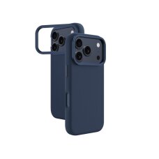 iPhone 17 dėklas Nillkin Nature TPU Pro Magnetic, suderinamas su MagSafe – permatomas juodas