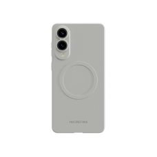 Samsung Galaxy S25 Edge AmazingThing Minimal Air dėklas su magnetiniu žiedu - pilkas