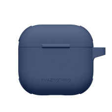 AirPods 4 AmazingThing Omni dėklas - tamsiai mėlynas