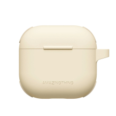 AirPods 4 AmazingThing Omni dėklas - smėlio