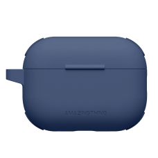 AirPods Pro 2 AmazingThing Omni silikoninis dėklas - tamsiai mėlynas