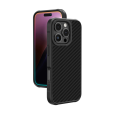 iPhone 16 Pro Max AmazingThing Titan Max dėklas su 1500D aramidinėmis skaidulomis - juodas