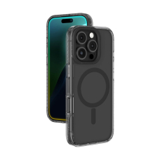 iPhone 16 Pro Max AmazingThing Titan Pro Mag dėklas su magnetiniu žiedu - juodas