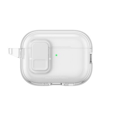 AirPods Pro 3 AmazingThing Minimal dėklas – skaidrus AirPods Pro 3 AmazingThing Minimal dėklas – skaidrus