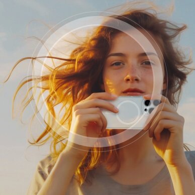 iPhone 16 Pro / 16 Pro Max AmazingThing AR Aluminum 3 Lens kameros apsauginis stiklas su rėmeliu – sidabrinis 3