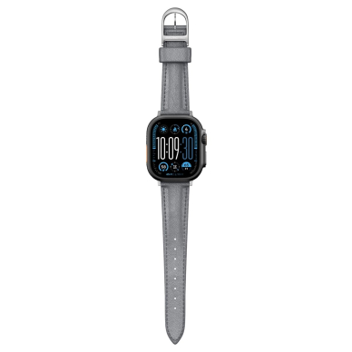 Apple Watch 45/46/49mm AmazingThing Class Band odinis dirželis - pilkas 1