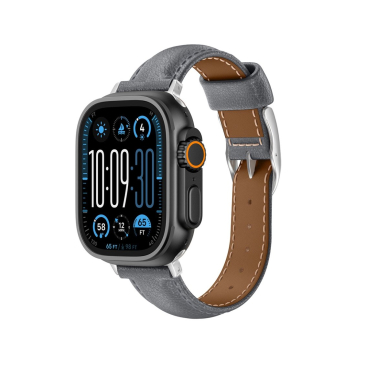 Apple Watch 45/46/49mm AmazingThing Class Band odinis dirželis - pilkas 3