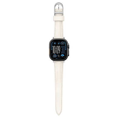 Apple Watch 45/46/49mm AmazingThing Class Band odinis dirželis - šviesiai smėlio 1 Apple Watch 45/46/49mm AmazingThing Class Band odinis dirželis - šviesiai smėlio 1