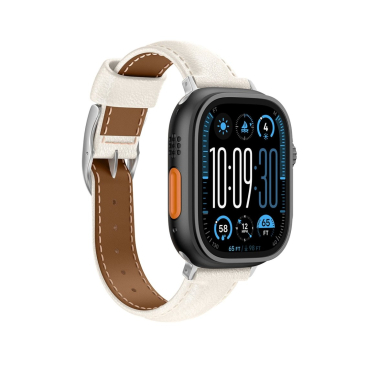 Apple Watch 45/46/49mm AmazingThing Class Band odinis dirželis - šviesiai smėlio 2