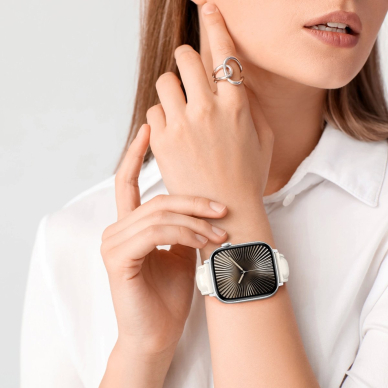 Apple Watch 45/46/49mm AmazingThing Class Band odinis dirželis - šviesiai smėlio 7
