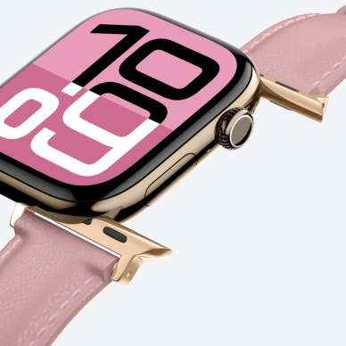 Apple Watch 45/46/49mm AmazingThing Class Band odinis dirželis - rožinis 6
