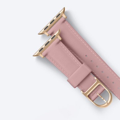 Apple Watch 45/46/49mm AmazingThing Class Band odinis dirželis - rožinis 7