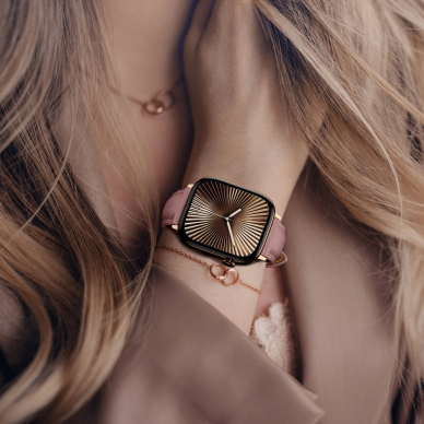 Apple Watch 45/46/49mm AmazingThing Class Band odinis dirželis - rožinis 8