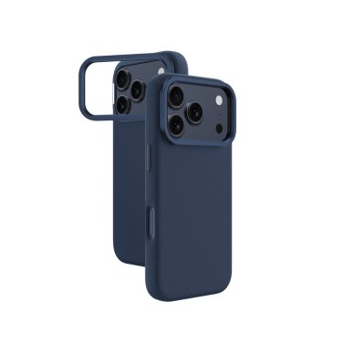 iPhone 17 dėklas Nillkin Nature TPU Pro Magnetic, suderinamas su MagSafe – permatomas juodas