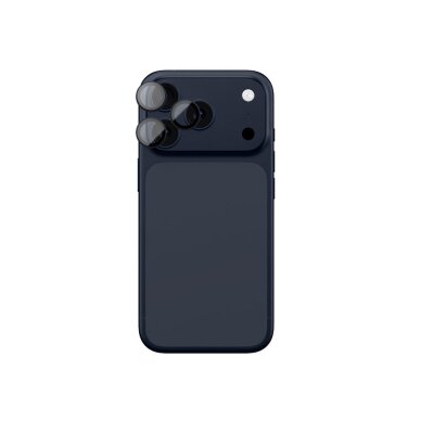 iPhone 17 Pro / Pro Max AmazingThing Lens Glass su mėlynu aliuminio rėmeliu iPhone 17 Pro / Pro Max AmazingThing Lens Glass su mėlynu aliuminio rėmeliu