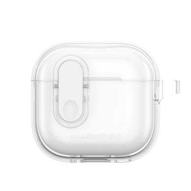 AirPods 4 AmazingThing Minimal dėklas - skaidrus 1 AirPods 4 AmazingThing Minimal dėklas - skaidrus 1