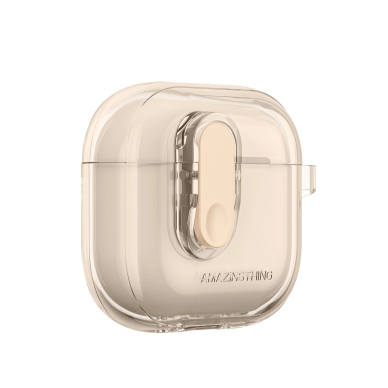 AirPods 4 AmazingThing Minimal dėklas – smėlio 2