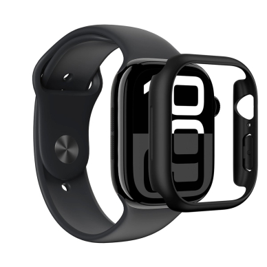 Apple Watch 46mm AmazingThing Minimal dėklas - juodas 8