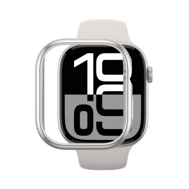 Apple Watch 46mm AmazingThing Minimal dėklas - sidabrinis 4