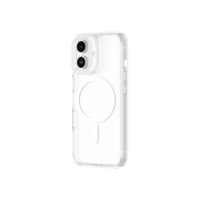 iPhone 16 Plus AmazingThing Minimal Mag dėklas su magnetiniu žiedu - permatomas 2