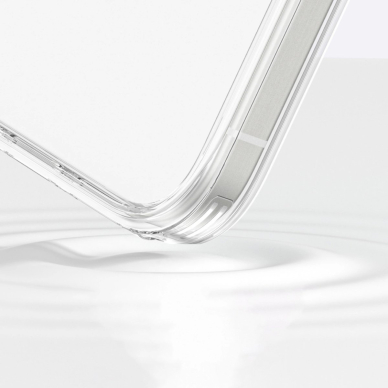 iPhone 16 Pro Max AmazingThing Minimal Mag dėklas su magnetiniu žiedu - permatomas 6