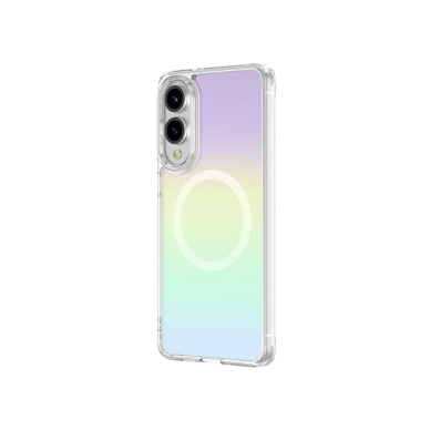 Samsung Galaxy S25 Edge AmazingThing Minimal Mag dėklas su magnetiniu žiedu - vaivorykštinis 1