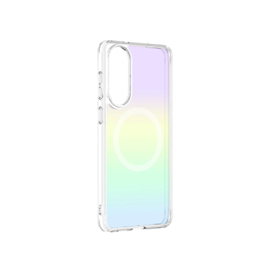 Samsung Galaxy S25 Edge AmazingThing Minimal Mag dėklas su magnetiniu žiedu - vaivorykštinis 3