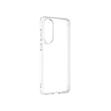 Samsung Galaxy S25 Edge AmazingThing Minimal Mag dėklas su magnetiniu žiedu - permatomas 3