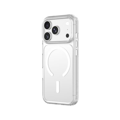 iPhone 18 Pro Max AmazingThing Minimal Mag Drop Proof MagSafe dėklas su 3 lęšių apsauga ir dirželio tvirtinimu – skaidrus 1
