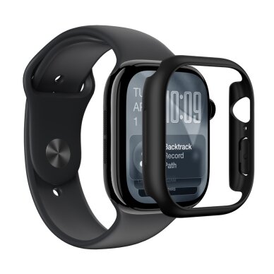 Apple Watch Series 11 42mm AmazingThing Minimal apsauginis dėklas – juodas 4