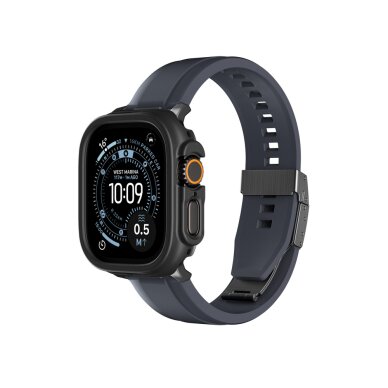 Apple Watch Ultra 3 49mm AmazingThing Minimal apsauginis dėklas – juodas 2 Apple Watch Ultra 3 49mm AmazingThing Minimal apsauginis dėklas – juodas 2