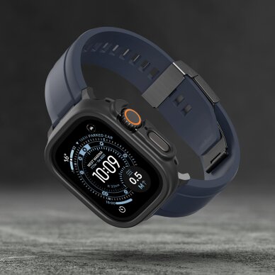 Apple Watch Ultra 3 49mm AmazingThing Minimal apsauginis dėklas – juodas 7 Apple Watch Ultra 3 49mm AmazingThing Minimal apsauginis dėklas – juodas 7