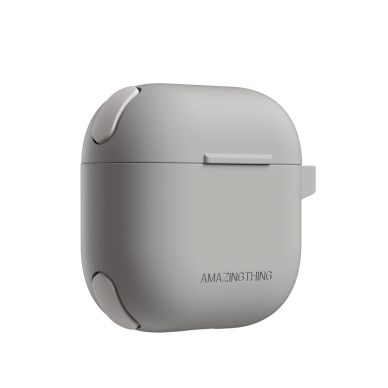 AirPods 4 AmazingThing Omni dėklas - pilkas 1