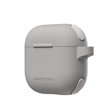 AirPods 4 AmazingThing Omni dėklas - pilkas 2