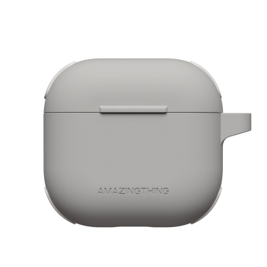 AirPods 4 AmazingThing Omni dėklas - pilkas