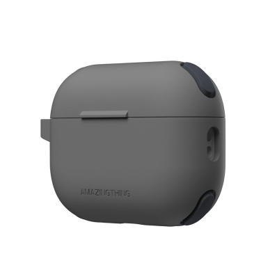 AirPods Pro 2 AmazingThing Omni silikoninis dėklas - juodas 2 AirPods Pro 2 AmazingThing Omni silikoninis dėklas - juodas 2