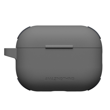 AirPods Pro 2 AmazingThing Omni silikoninis dėklas - juodas